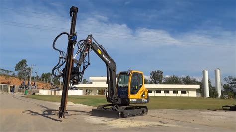 skid steer drilling attachment|rock attachment for skid steer.